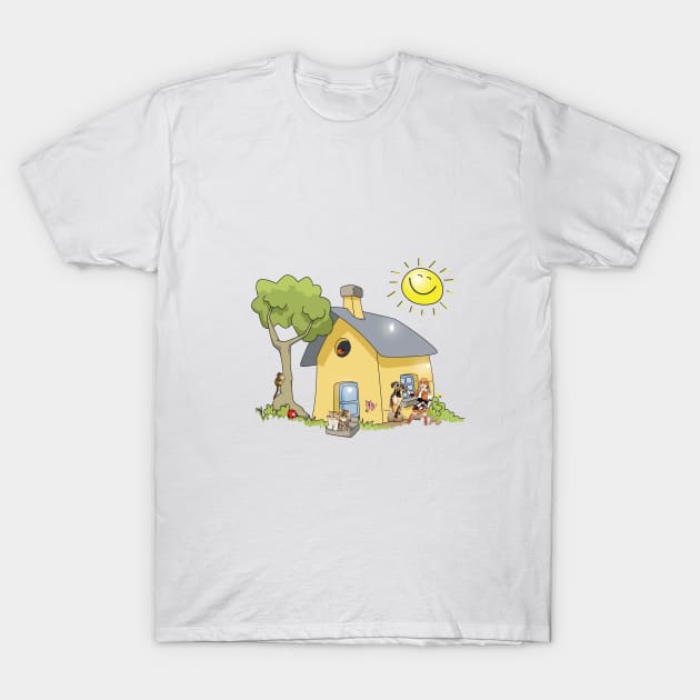 My House T-Shirt by dcohea